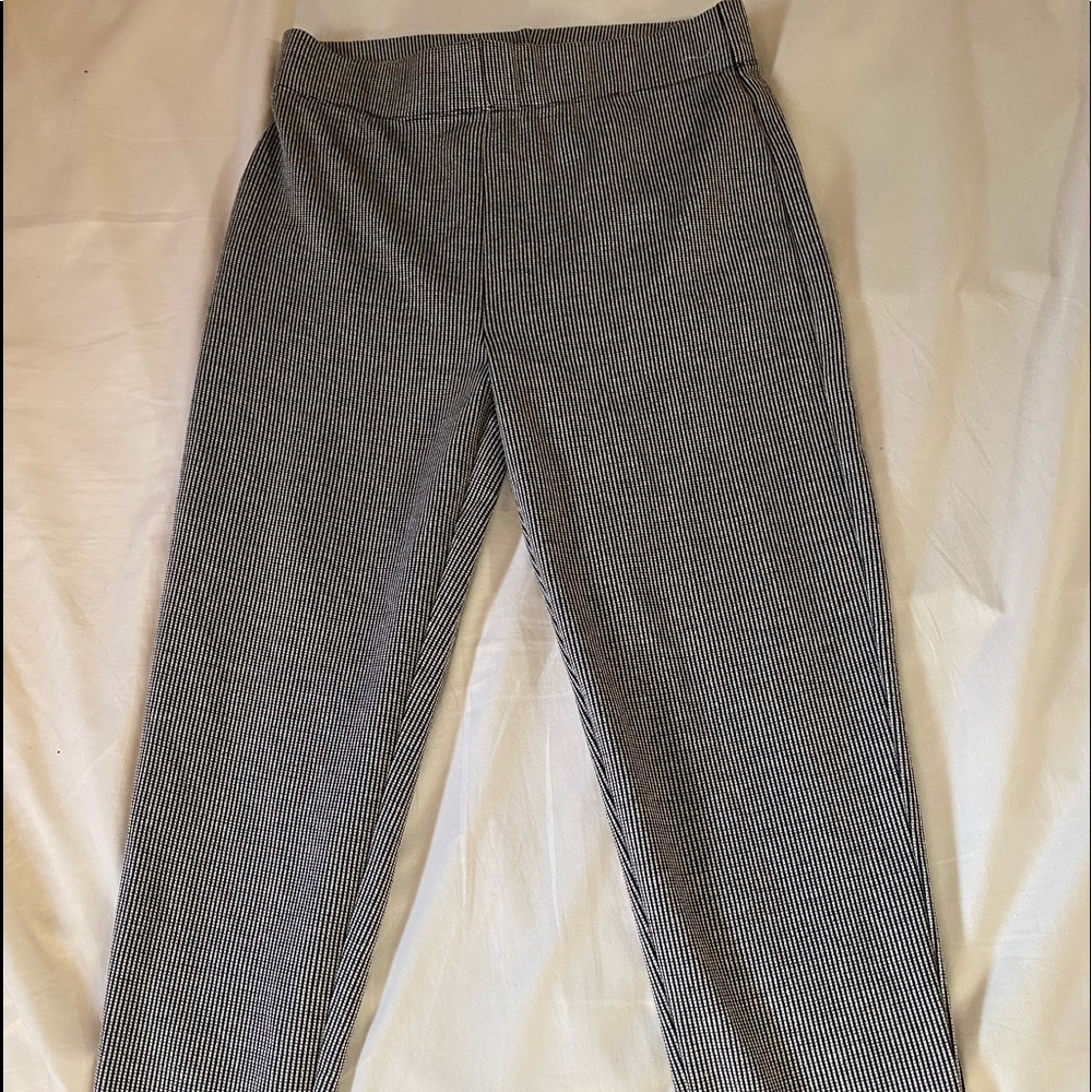 Plaid long pants